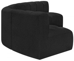 Arc Boucle Fabric 5pc. Sectional