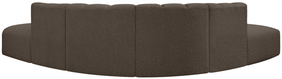 Arc Boucle Fabric 6pc. Sectional