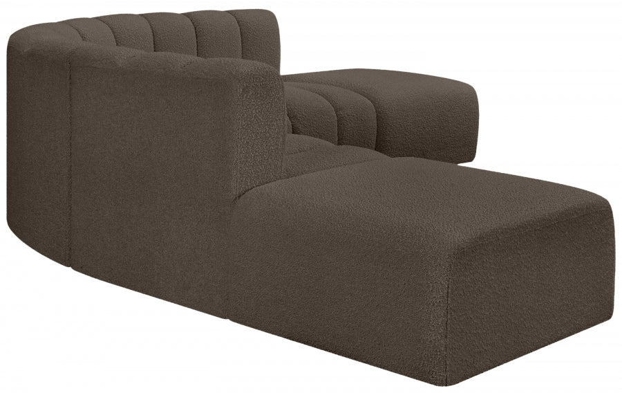 Arc Boucle Fabric 6pc. Sectional