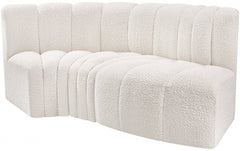 Arc Boucle Fabric 3pc. Sectional