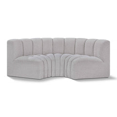 Arc Boucle Fabric 3pc. Sectional