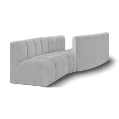 Arc Boucle Fabric 4pc. Sectional