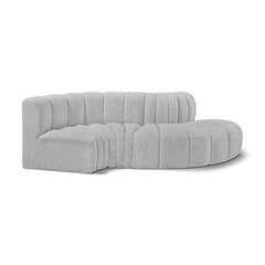 Arc Boucle Fabric 4pc. Sectional