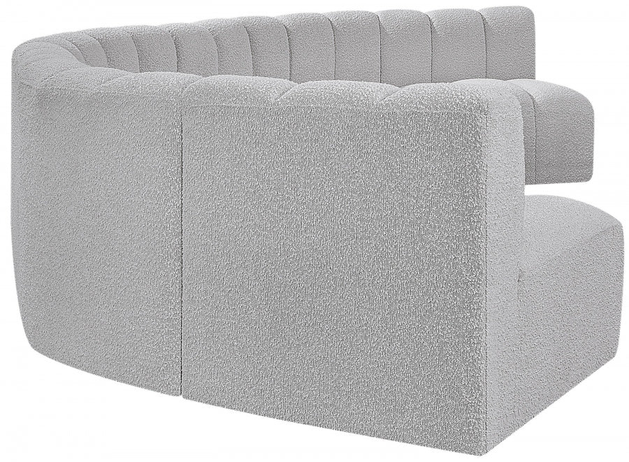 Arc Boucle Fabric 7pc. Sectional