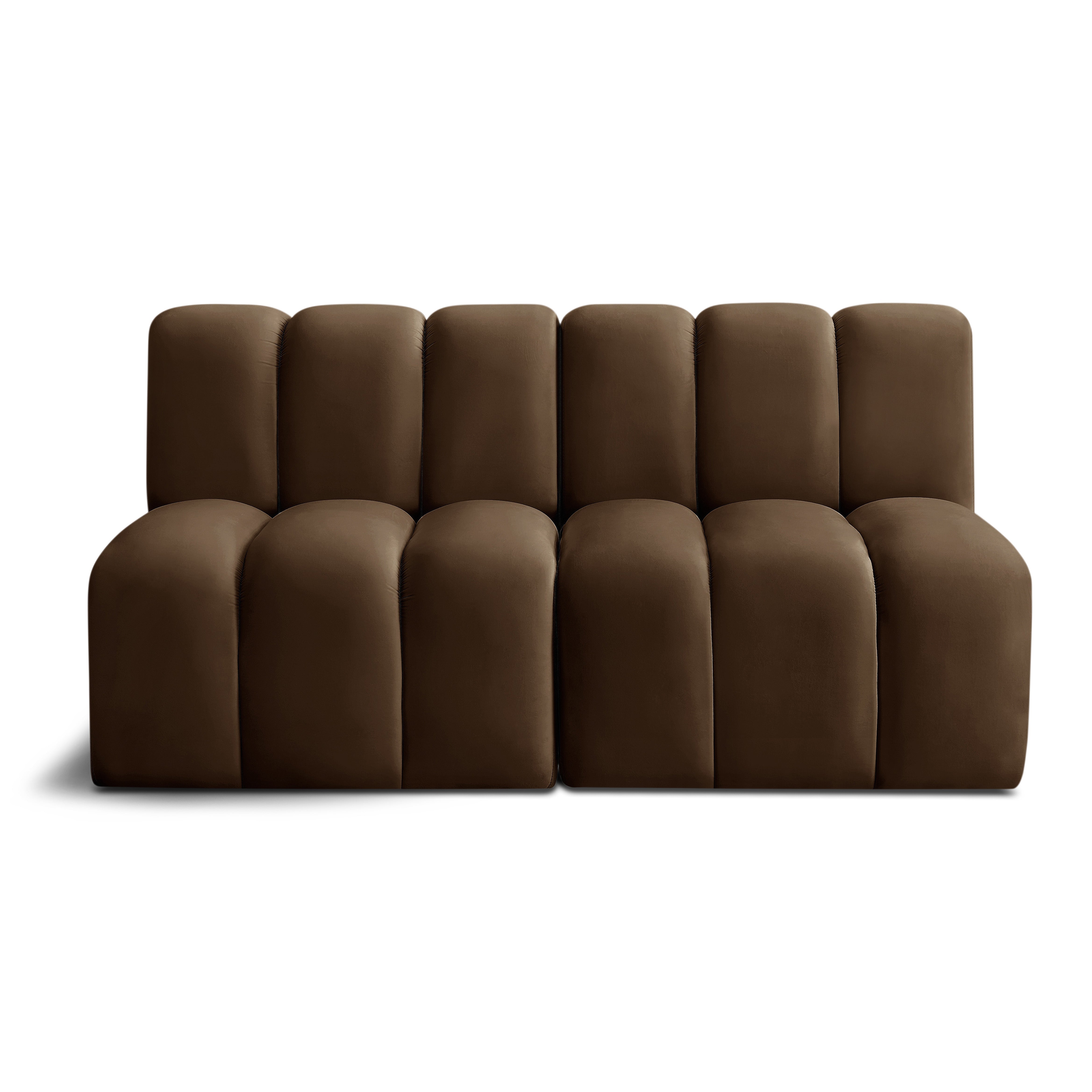 Arc Velvet 10pc. Sectional