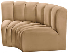 Arc Velvet 2pc. Sectional