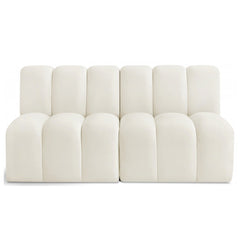 Arc Velvet 10pc. Sectional