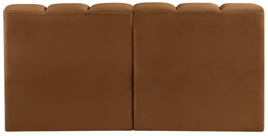 Arc Velvet 10pc. Sectional