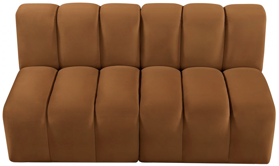 Arc Velvet 10pc. Sectional