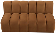 Arc Velvet 10pc. Sectional