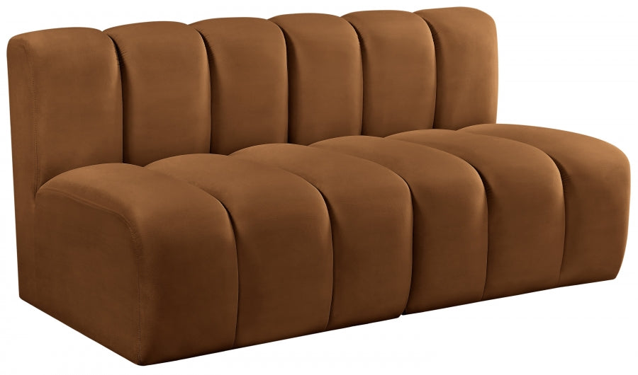 Arc Velvet 10pc. Sectional