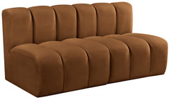 Arc Velvet 10pc. Sectional