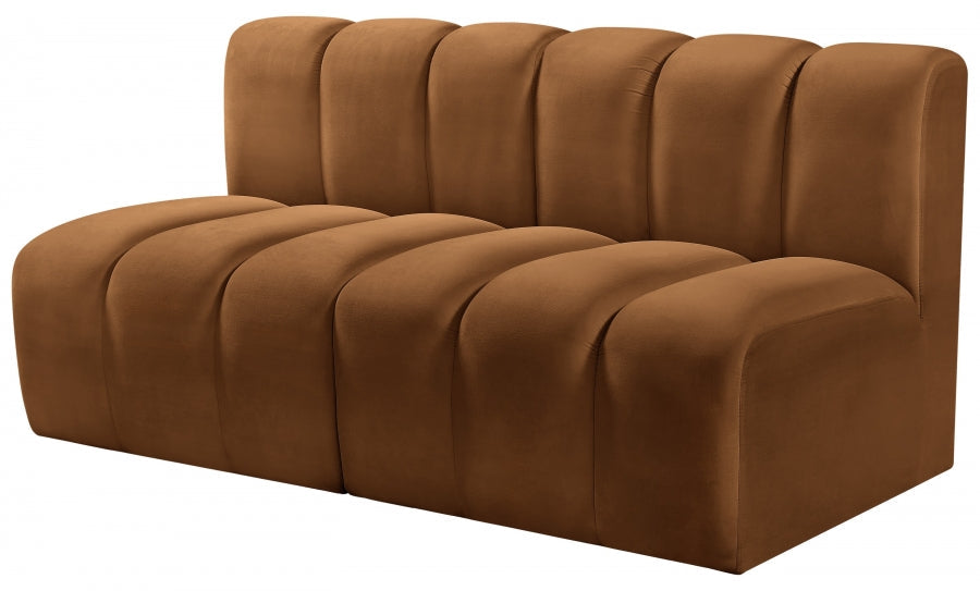 Arc Velvet 10pc. Sectional