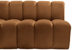 Arc Velvet 10pc. Sectional