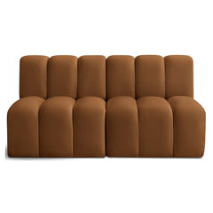 Arc Velvet 10pc. Sectional