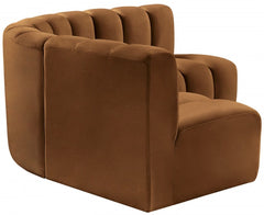 Arc Velvet 4pc. Sectional