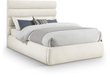 Adam - Boucle Fabric Bed With 52" Headboard