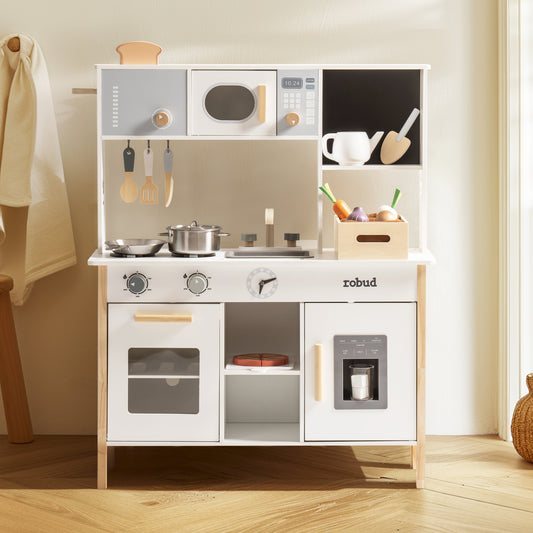 ROBUD Wooden Kids Play Kitchen Set  - Planting