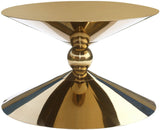 Malia Sculptural Iron Coffee Table - Contemporary Artistry for a Stunning Living Room Display