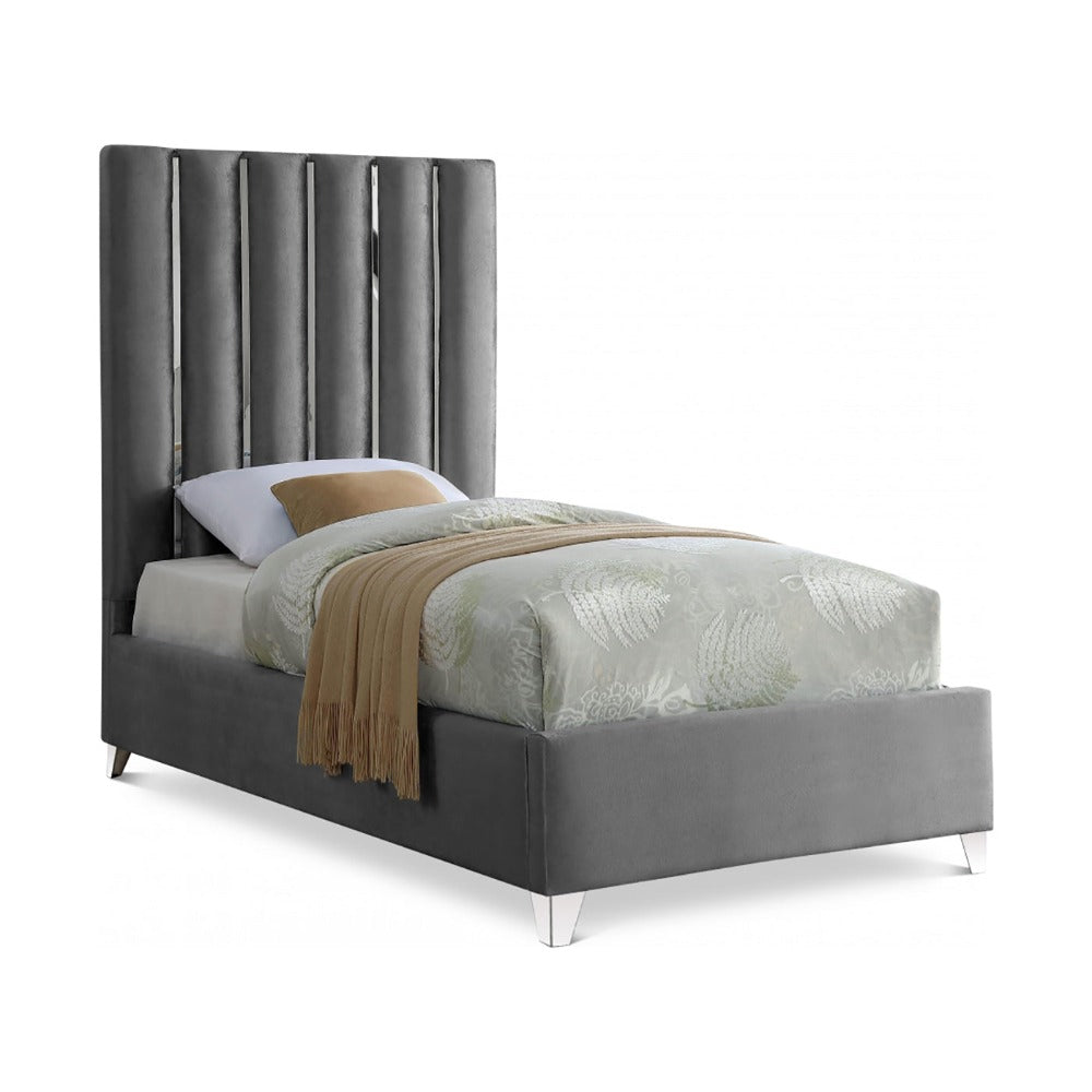 Enzo Velvet Bed