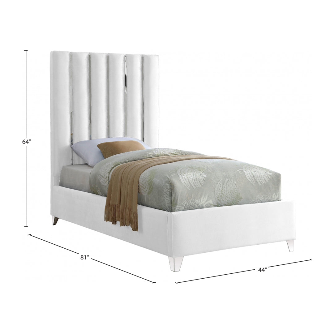 Enzo Velvet Bed