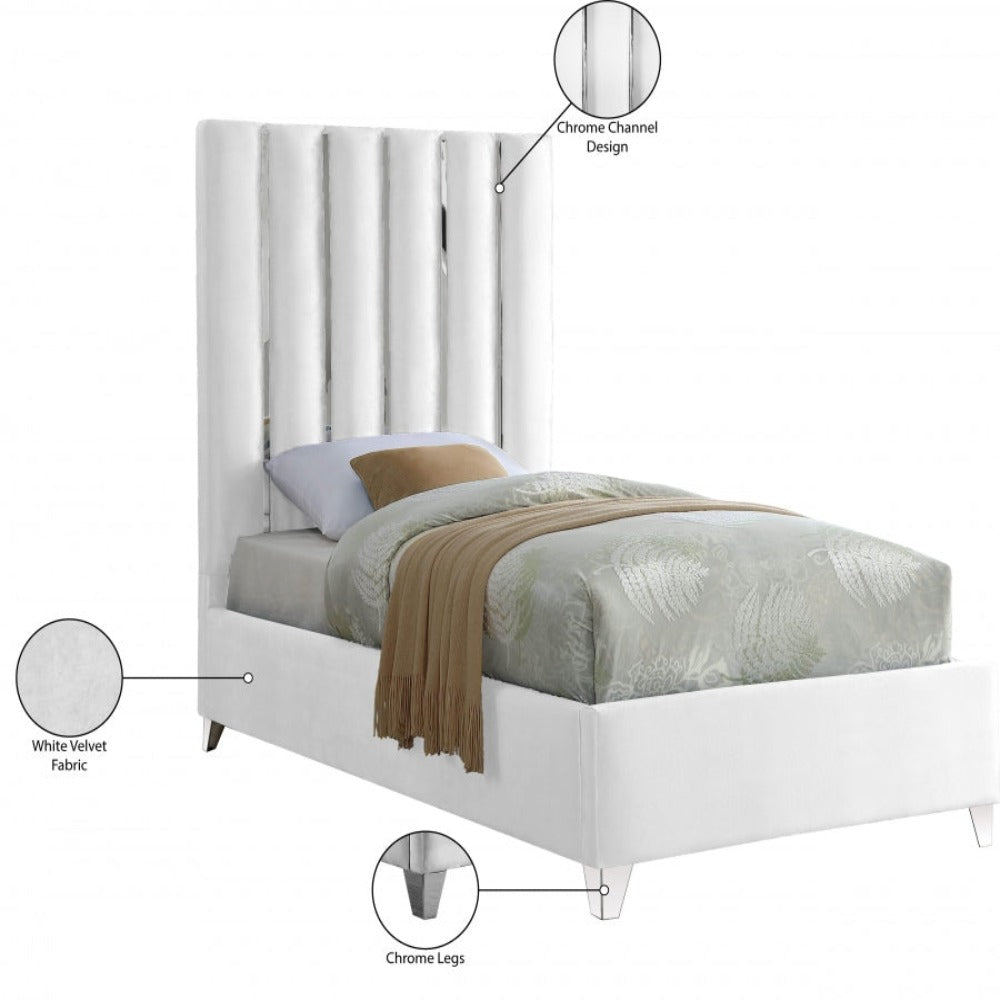 Enzo Velvet Bed