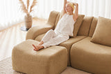 ROMA 115.3" 3-Seater Sofa with 3 Ottomans