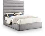 Adam - Boucle Fabric Bed With 70.5" Headboard