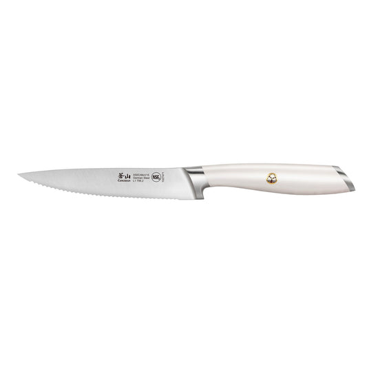 L1 Series 5-Inch Serrated Utility Knife, Forged German Steel, 1027471