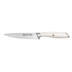 L1 Series 5-Inch Serrated Utility Knife, Forged German Steel, 1027471