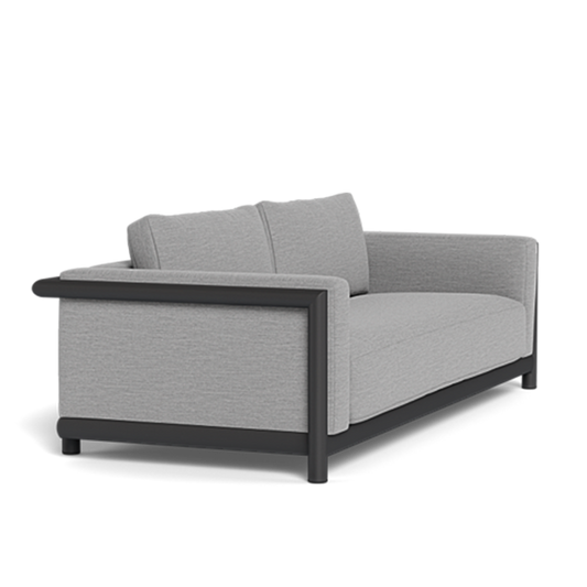 Moab Sofa 90" (Aluminum Asteroid / Siesta Taupe)