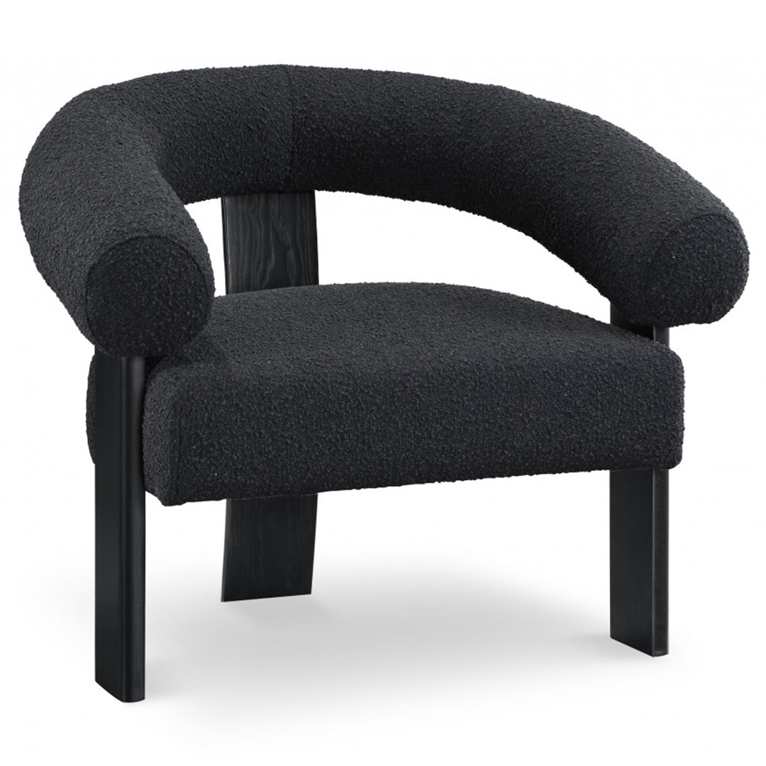 Winston Boucle Fabric Accent Chair