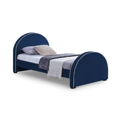 Brody Velvet Twin Bed