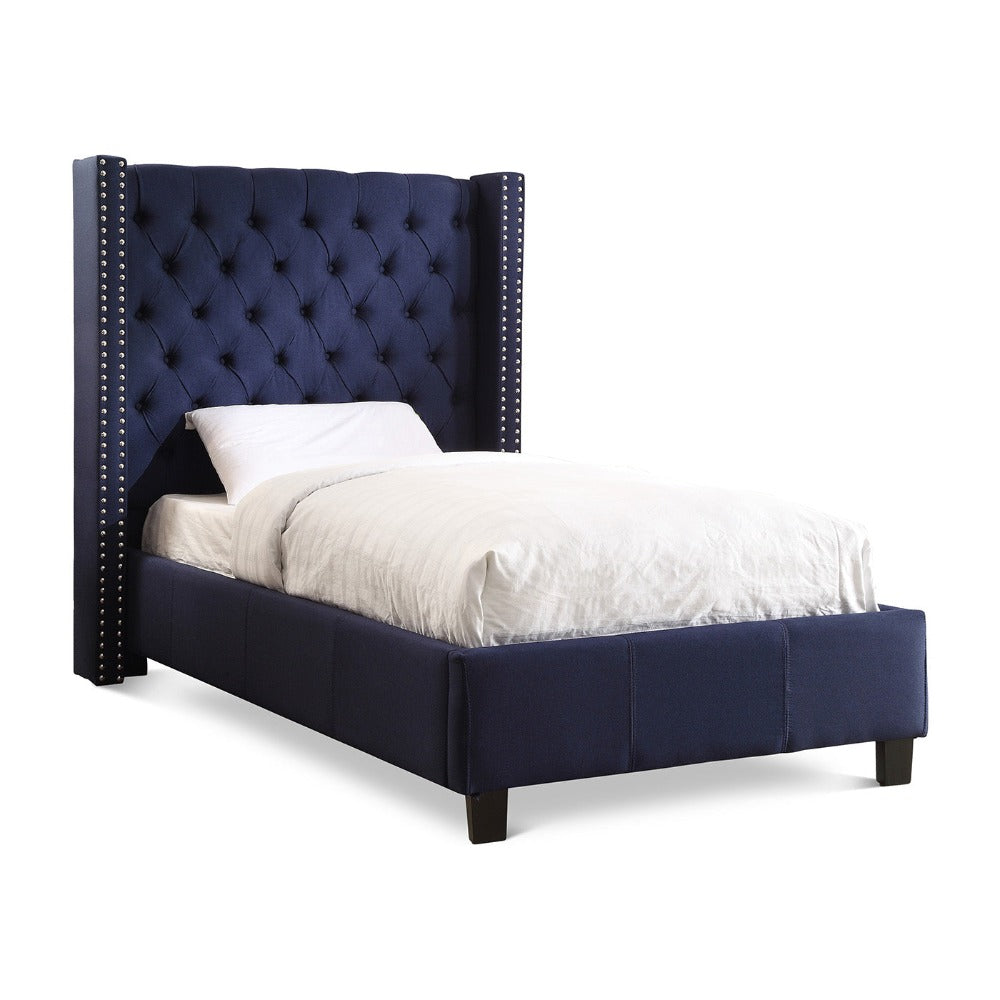 Ashton Linen Textured Twin Bed