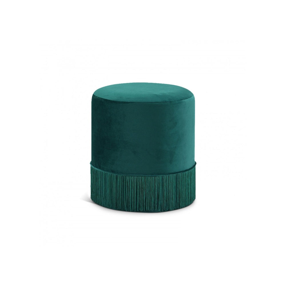 Teddy Velvet Ottoman | Stool