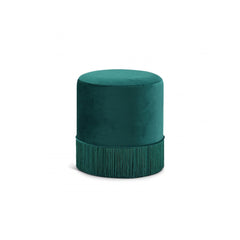 Teddy Velvet Ottoman | Stool