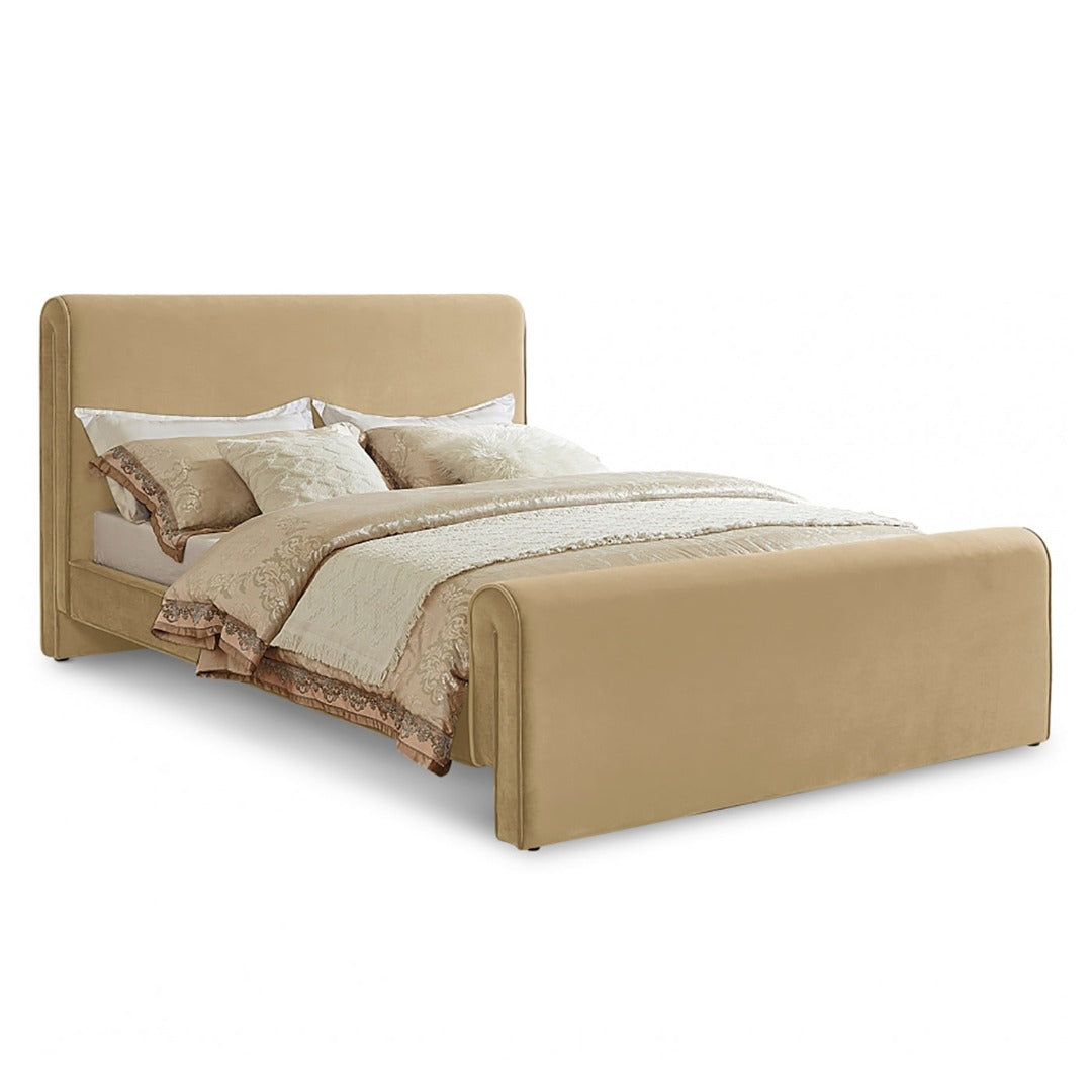 Sloan Velvet Full Bed