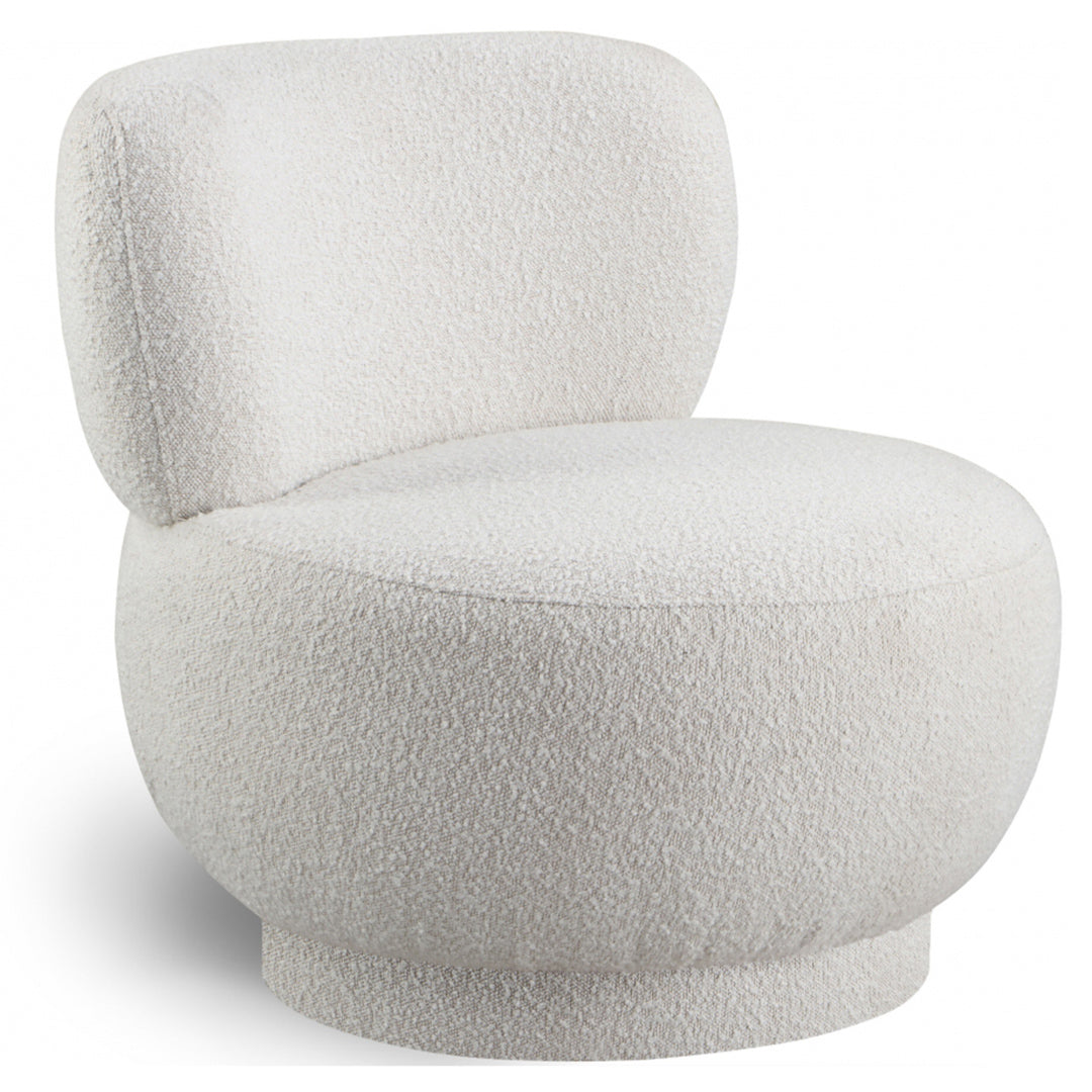 Calais Boucle Fabric Accent Chair