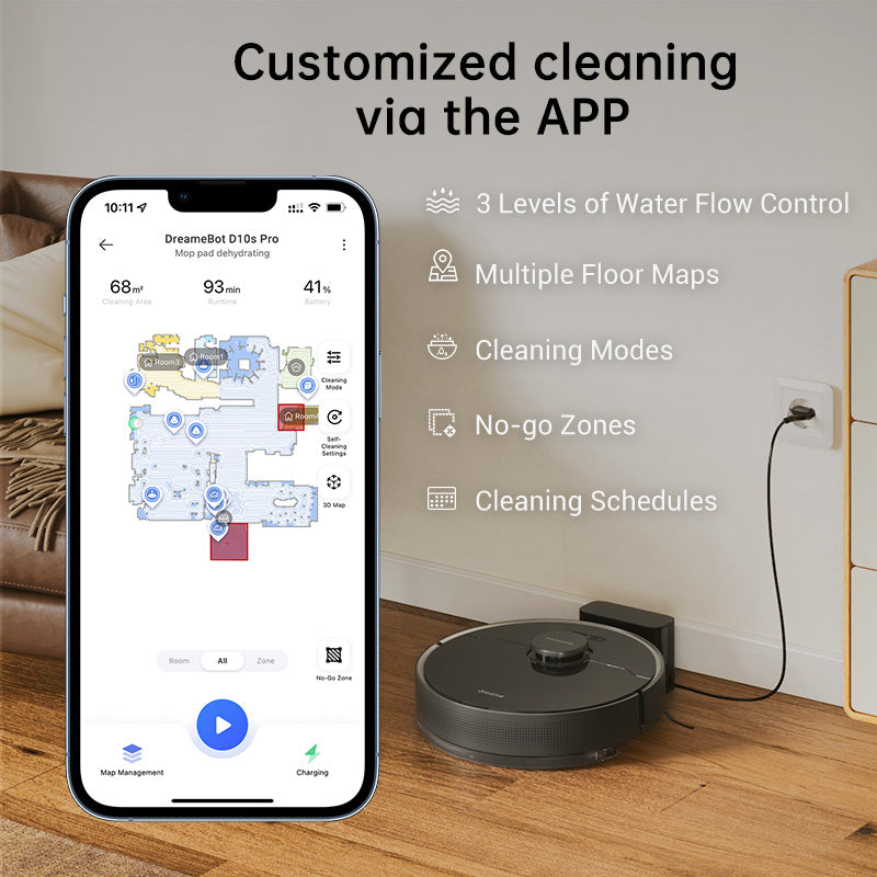 D10s Pro Robot Vacuum