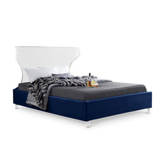 Ghost Velvet Bed