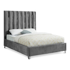 Enzo Velvet Queen Bed