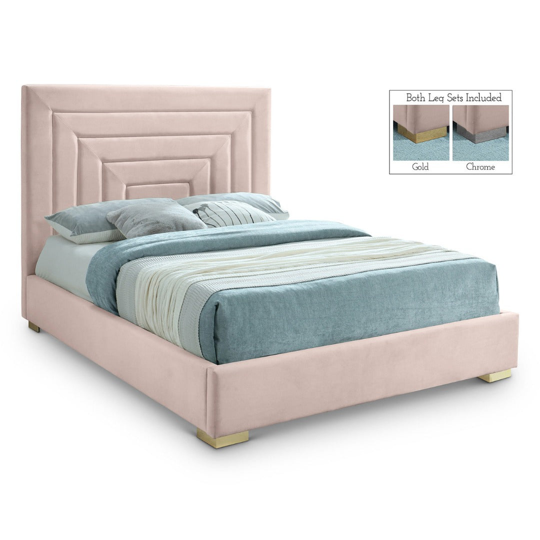 Nora Velvet Queen Bed