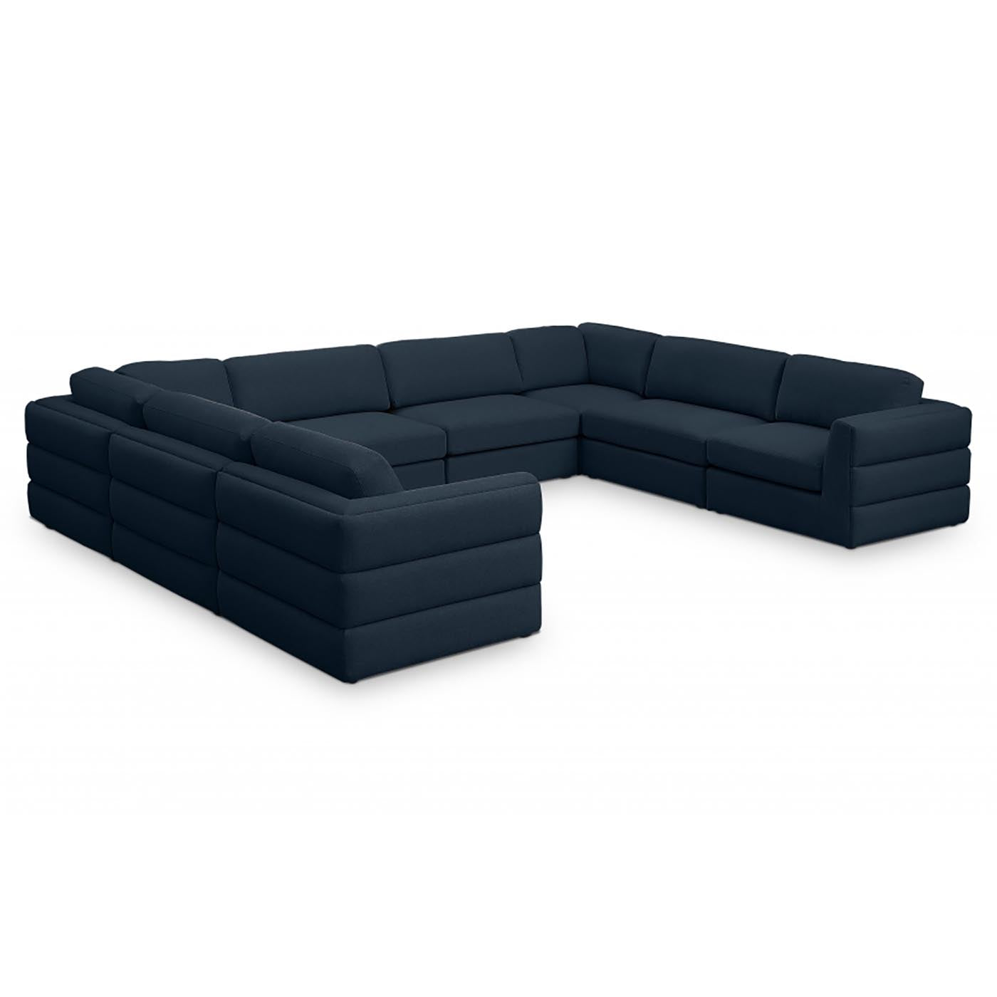 Beckham Linen Textured Modular Sectional