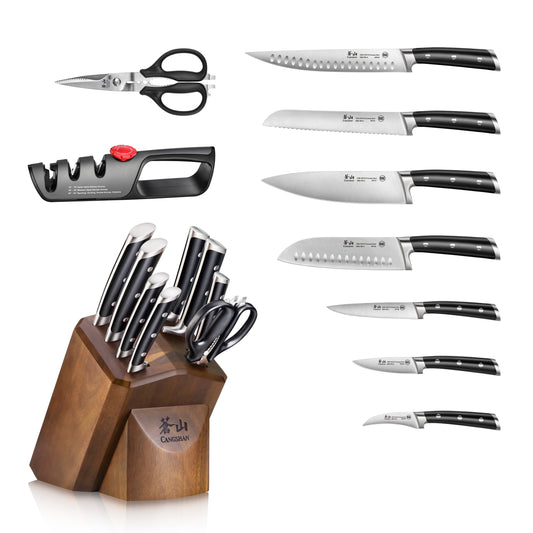 S Series 10-Piece Knife Block Set, Forged German Steel, 1026146