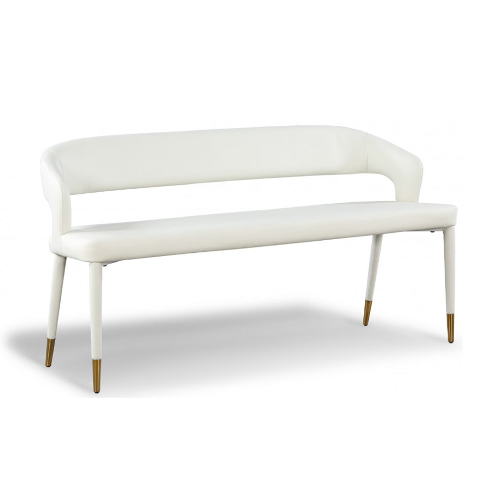 Destiny Faux Leather Bench