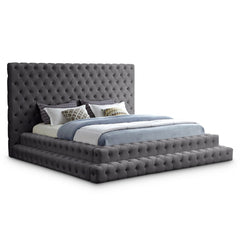 Revel Velvet Bed