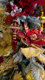 Crimson Gold Splendor Tree Decor