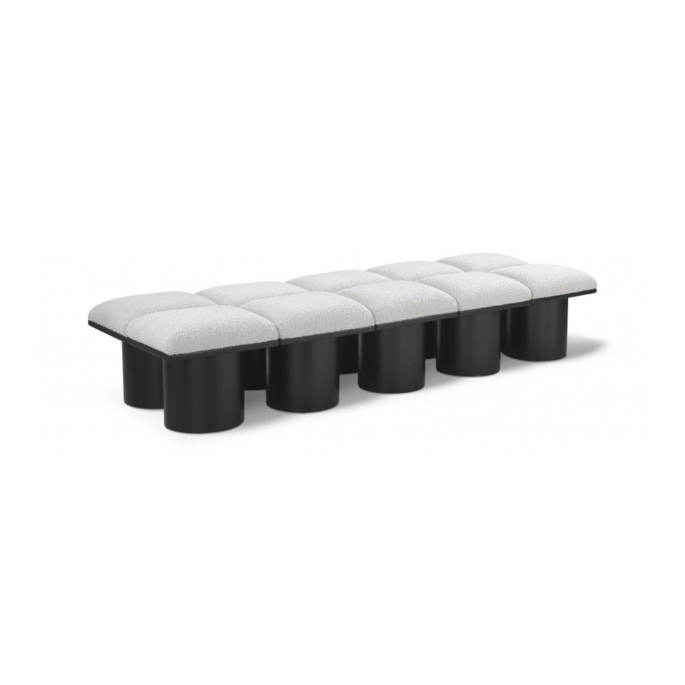 Pavilion Boucle Fabric 10pc. Modular Bench