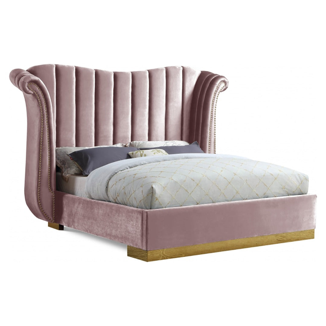 Flora Velvet Bed