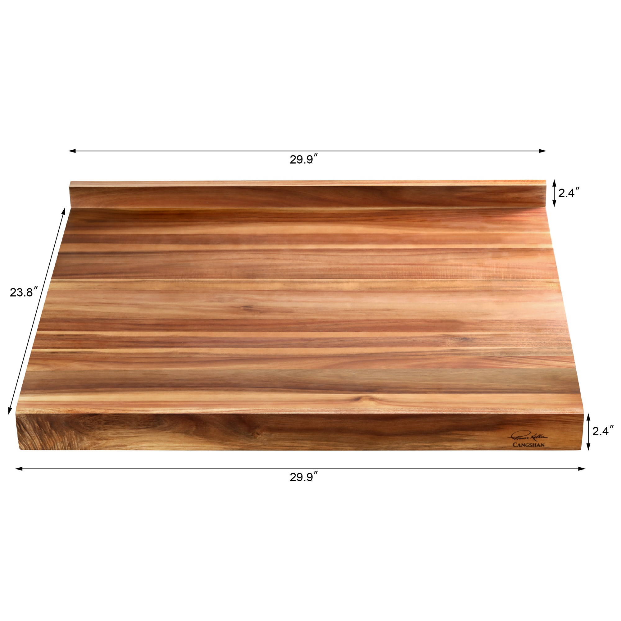 Acacia Kneading Board, 24x30x1", 1027082